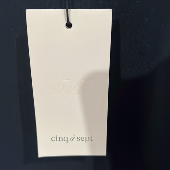 NWT Cinq a Sept 5 * 7 Piper Dress in Navy - Picture 7 of 13